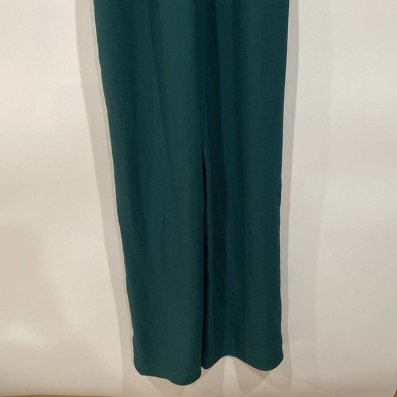 Gal Meets Glam Green Melanie Jumpsuit NWT Size 10 - Picture 7 of 12